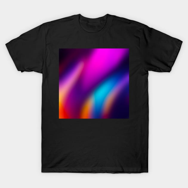 Beautiful Abstract Color Art T-Shirt by The90sMall